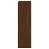 vidaXL TV Wall Cabinet Brown Oak 40.5x30x102 cm Engineered Wood