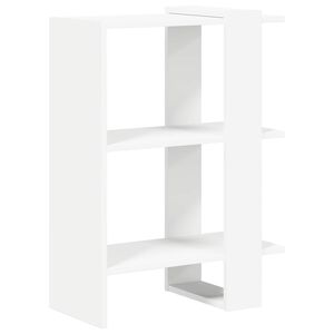 vidaXL Bookshelf White 52 x 25 x 71.5 cm Engineered Wood
