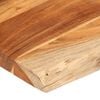 vidaXL Table Top 110x60x2.5 cm Rectangular&nbsp;Solid Wood Acacia Live Edge