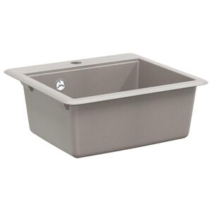 vidaXL Sink Grey 470 x 440 mm Granite