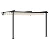 vidaXL Gazebo 300 x 300 x 200 cm Cream Polyester