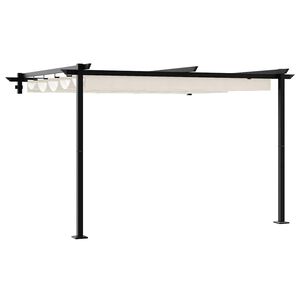 vidaXL Gazebo 300 x 300 x 200 cm Cream Polyester
