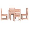 vidaXL 5 Piece Garden Dining Set Solid Wood Douglas