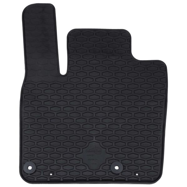 vidaXL Car Mat 4 pcs Black suitable for Nissan QASHQAI 2021- Rubber