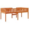 vidaXL Children's Bed without Mattress Wax Brown 90x190 cm Solid Wood Pine