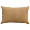 vidaXL Sofa Pillows 2 pcs Brown 60 x 40 cm Corduroy Fabric