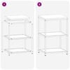 vidaXL Kitchen Storage with Shelf Silver 60 x 50 x 92 cm Steel