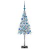 vidaXL Christmas Tree with 150 LEDs White 120 cm PE and Steel