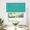vidaXL Pleated Blind Petrol Green 120x150 cm Fabric Width 119.4 cm Polyester