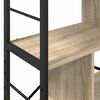 vidaXL Bookshelf Sonoma Oak 75 x 30 x 156 cm Engineered Wood
