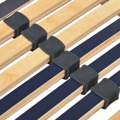 vidaXL Electrical Slatted Bed Base with 42 Slats 7 Zones 100x200 cm