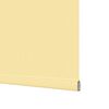 vidaXL Roller Blind Blackout Yellow 125x175 cm Fabric Width 121.6 cm Polyester