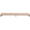 vidaXL Monitor Stand Engineered Wood 110x23.5x9 cm Beige