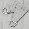vidaXL Sun Shade Sail Light Grey 4.5x2 m 100% Polyester Oxford
