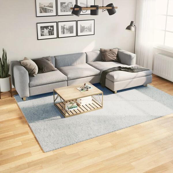 vidaXL Rug HUARTE Short Pile Soft and Washable Blue 200x280 cm