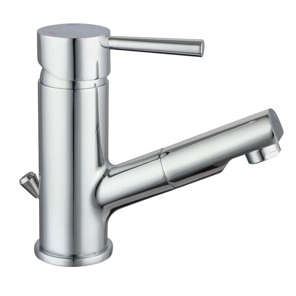 SCH&Uuml;TTE Basin Mixer with Pull-Out Spray CORNWALL