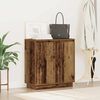 vidaXL LED Sideboard Old Wood 71 x 34.5 x 75 cm Engineered Wood