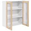 vidaXL Hanging Cabinet Sonoma Oak 80 x 31 x 100 cm Engineered Wood