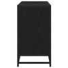 vidaXL Bathroom Cabinet Black Oak 80 x 33 x 60 cm Engineered Wood