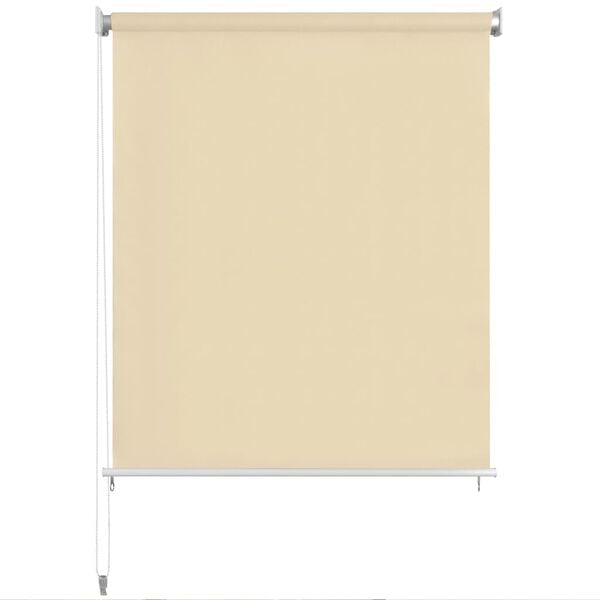 vidaXL Outdoor Roller Blind 100x230 cm Cream