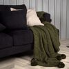 Venture Home Blanket Anny 170x130 cm Acrylic Moss Green