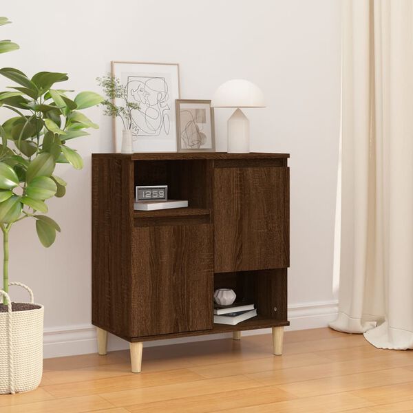 vidaXL Sideboard Brown Oak 60x35x70 cm Engineered Wood