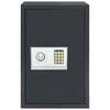 vidaXL Digital Safe with Lock Dark grey 40 x 35 x 60 cm Steel