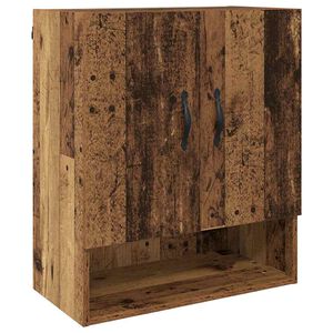 vidaXL Wall-Mounted Cabinet 60 x 31 x 70 cm Engineered Wood Old Wood