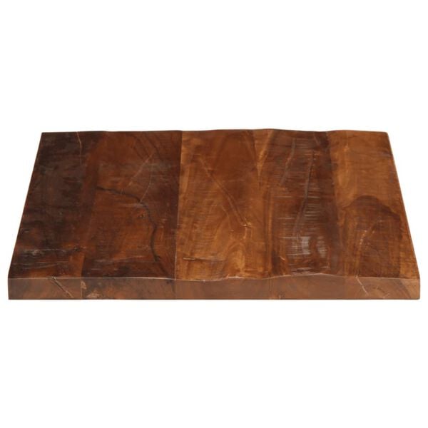 vidaXL Table Top 60x50x2.5 cm Rectangular Solid Wood Reclaimed