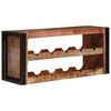 vidaXL Wine Rack Brown 100 x 45 x 33 cm Solid Reclaimed Wood