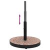 vidaXL Parasol Base Terracotta Round 12 kg