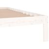 vidaXL Bed Frame without Mattress White 120x190cm Small Double