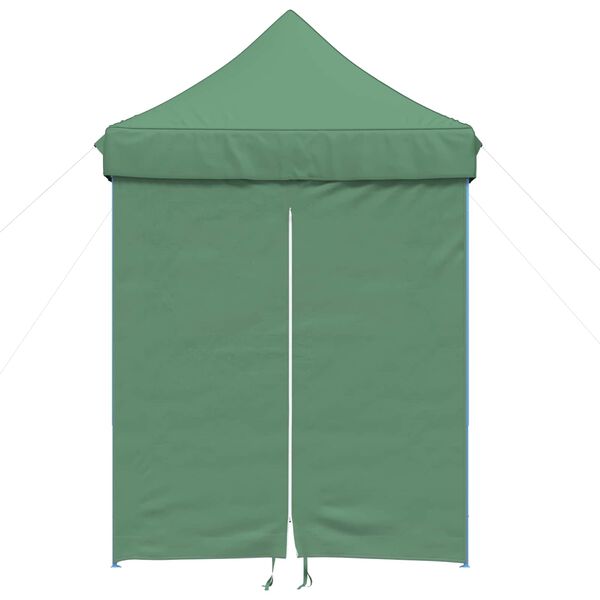 vidaXL Party Tent Folding Green 200 x 200 x 306 cm Oxford Fabric