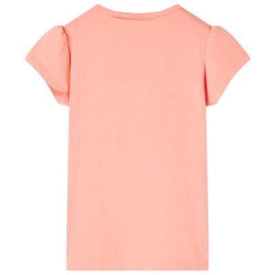 Kids' T-shirt Neon Coral 92