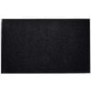 vidaXL Door Mat Black 120 x 180 cm PVC