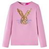 Kids' T-shirt with Long Sleeves Burnt Pink 104
