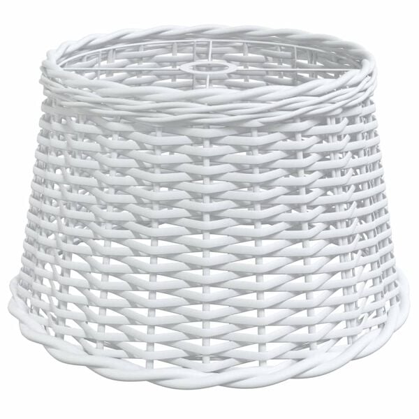 vidaXL Ceiling Lamp Shade White &Oslash;45x28 cm Wicker