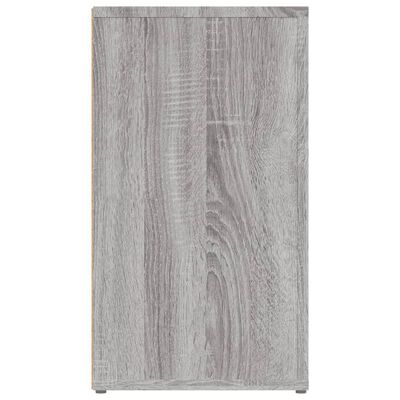 vidaXL Sideboard Grey Sonoma 80x30x54 cm Engineered Wood