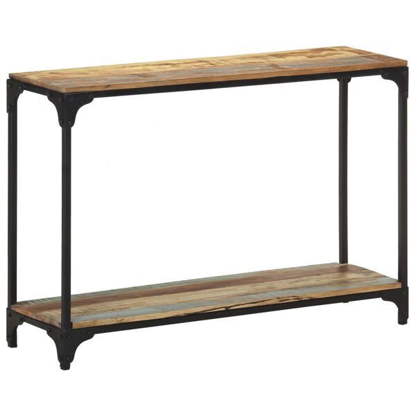 vidaXL Console Table 110x30x75 cm Solid Reclaimed Wood