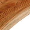 vidaXL Table Top 110x40x3.8 cm Rectangular&nbsp;Solid Wood Acacia Live Edge