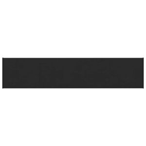 vidaXL Window Sill Black with wood grain 160 x 35 x 4.5 cm PVC