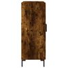 vidaXL Sideboard Smoked Oak 69.5x34x90 cm Engineered Wood