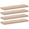 vidaXL Floating Shelves 4 pcs 80x23.5x4 cm Engineered Wood