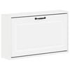 vidaXL Wall-Mounted Shoe Cabinet UTRECHT 71 x 17 x 43 cm White