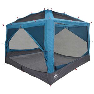 vidaXL Inner Tent 7-Person 7-Person Blue and Grey
