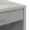 vidaXL Desk with Drawer 2 pcs Concrete Grey