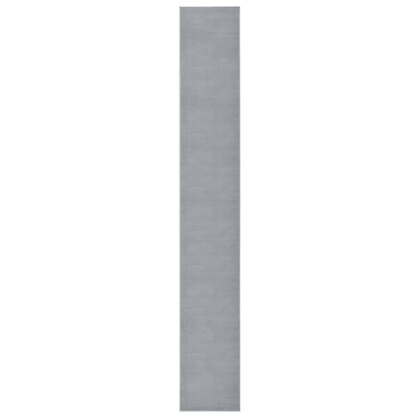 vidaXL Runner Rug BCF Grey 60x450 cm