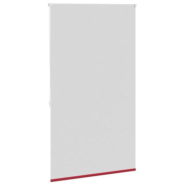 vidaXL Roller blind blackout 84.4x175 cm Fabric Width 80 cm red