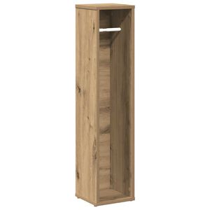 vidaXL Bathroom Cabinet with Roll Holder Artisan Oak 20.5x20x90 cm