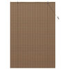 vidaXL Window Blind Geometric Brown 150 x 220 cm Bamboo
